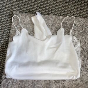 White SHEIN bodysuit